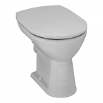 Unitazas LAUFEN PRO, pastatomas, be bakelio, 'washout' tipo išplovimas, horizontaliu nuotaku 